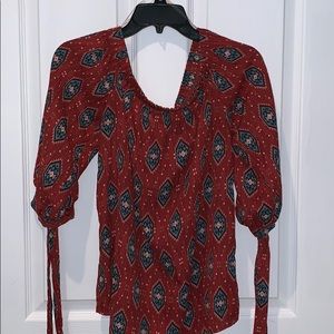 Strapless long sleeve